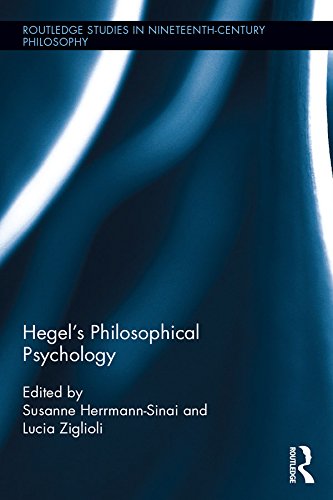 Hegel's Philosophical Psychology (Routledge Studies in Nineteenth-Century Philosophy)      1st Edition, Kindle Edition