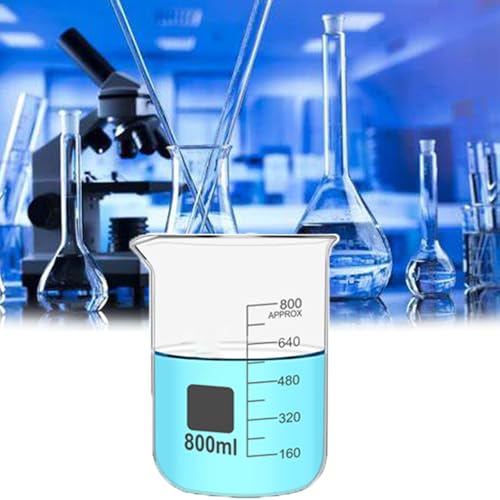 Verre doseur 1000ml graduation claire pichet verre borosilicate épais