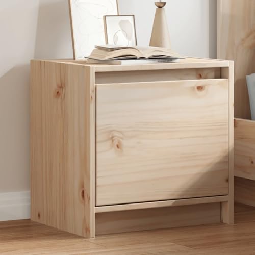 Table de chevet 40x30,5x40 cm en bois table basse de rangement de nuit meuble chambre