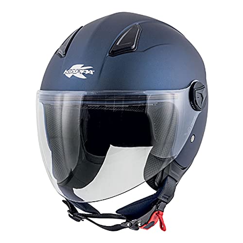 Kappa CASCO DEMI JET KV28 EVO SOLID COLOR BLU S