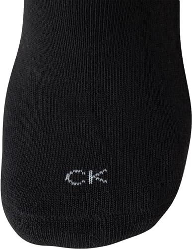 Calvin Klein Men's No-Show Cushion Sneaker Liner Socks - 6 Pack (One Size, Black)4