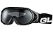 GLX Youth SMB-56 Snow Goggles (Matte Black Frame / Black Iridium Lens)