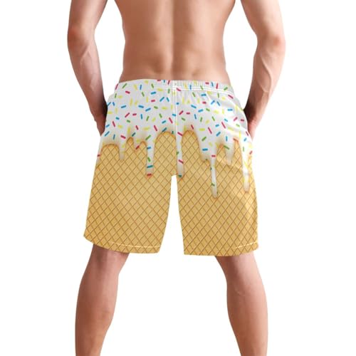 Men's Swim Trunks Board Shorts Quick Dry Swimsuit Swimwear Holiday Party Bathing Suit2