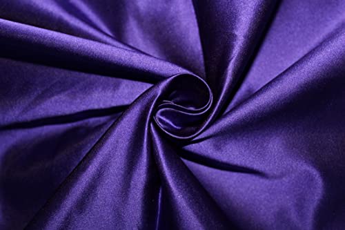 Tissu satiné irisé Violet Silk Dutchess 4854 pour créer des reflets uniques