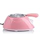 Elektrische schokolade schmelzen topf melter maschine küche werkzeug mit diy form für schokolade süßigkeiten butter käse karamell(Rosa)