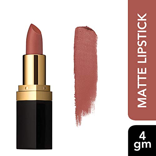 Image of Iba Long Stay Matte Lipstick for Women- M17 Apricot Blush, 4g | Creamy Matte Finish & Smooth Texture | Long-Lasting | Hydrated Lips | Enriched with Vitamin E | Intense Colour & Highly Pigmented | Lip Makeup