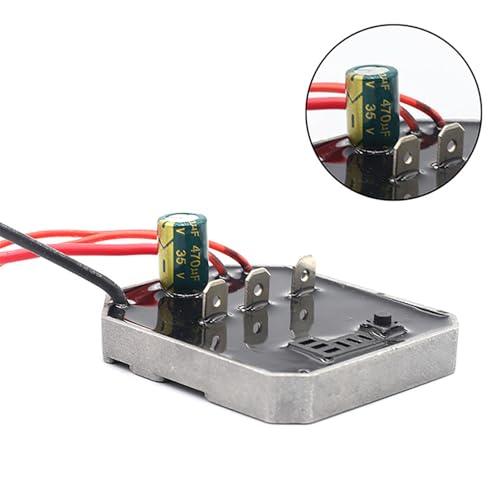 Interruptor de amoladora angular de 21V que soluciona apagones por sobrecarga de 60A 3