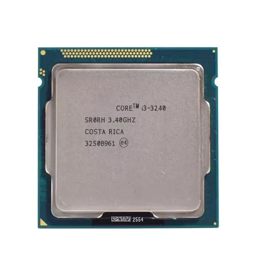 Image of i3-3240 Processor 2 Core with 4 Threads, Socket: LGA 1155, Max Turbo Boost 3.40GHz (Comes with Thermal Paste).