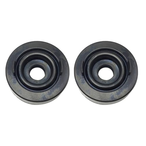 TOGEVAL 2 piezas Cubierta Antipolvo para Faro de Coche LED Diámetro Interior Abertura Protector Resistente la Intemperie para Luces Delanteras de Negras