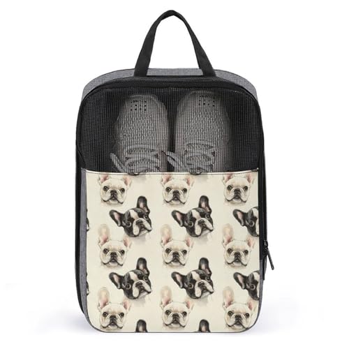 Sac à chaussures de voyage bouledogue pour organiser sa valise de sport