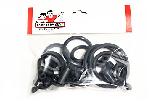 Game Room Guys Stern NBA Pinball Black Rubber Ring Kit