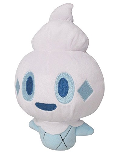 Sanei Pokemon All Star Collection Vanillite Stuffed Plush Toy, 7