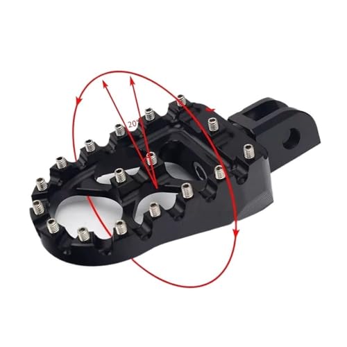 Repose-pieds style MX usiné avec précision pour Softail FXFB FXFBS