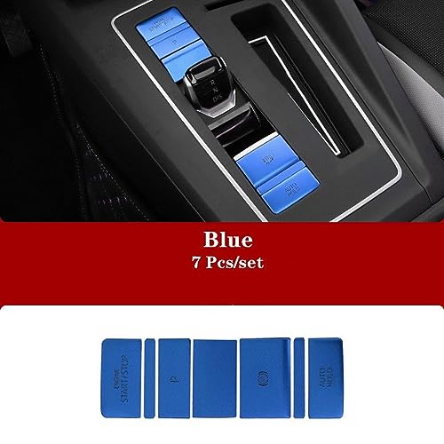 Cubierta de freno de mano para Golf 8 en acabado premium estilo fibra de carbono 2