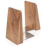 Contenu : 2 serre-livres (hauteur du bois : 18 cm, largeur : 12 cm. Fond (avec feuille métallique) : longueur 14,5 cm, largeur 12 cm), assez grand pour les grands livres. Veuillez mesurer avant d'acheter pour voir si la taille répond à vos attentes.