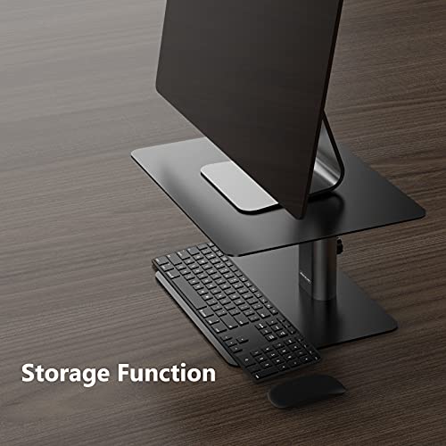 Nillkin Monitor Stand Riser For Desk - Adjustable Height Computer Monitor Stand, Ergonomic Aluminum Computer Desk Holder For Tv, Imac, Laptop,Macbook Air/Pro, Dell, Hp, Lenovo And Other Screen Display #TOP4