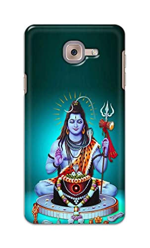 Image of PRINTFIDAA Printed Hard Back Cover Case for Samsung Galaxy J7 Max Back Cover (Lord Shiva) -1803