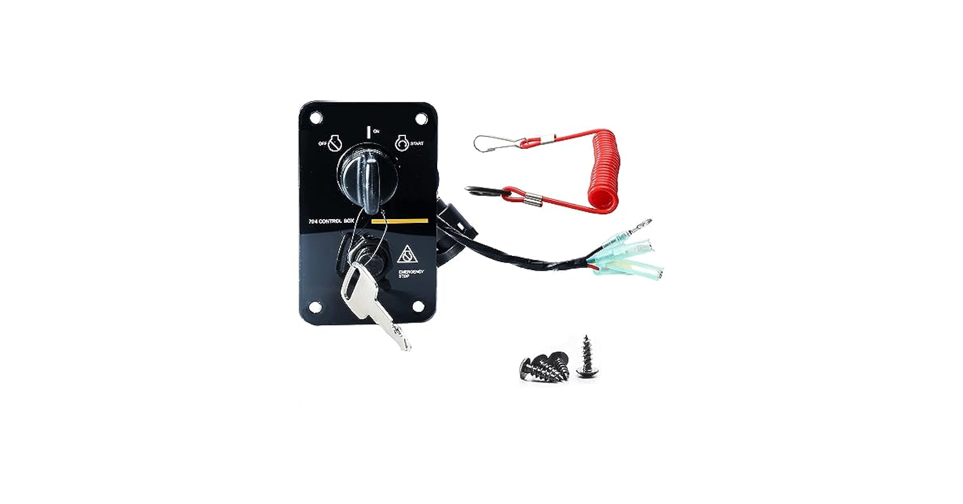 Amazon.com: Single Engine Ignition Key Switch Panel fit for