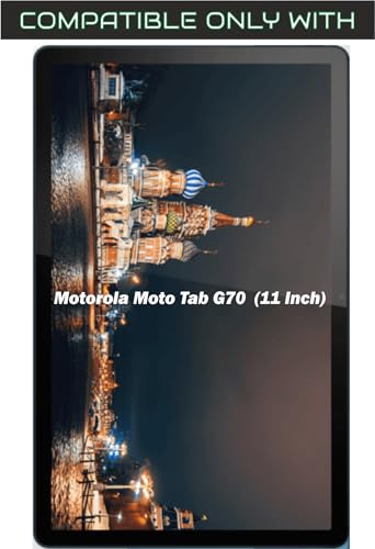 Image of Privacy Anti Peep Matte Screen Guard Compatible With Motorola Moto Tab G70 (11 Inch Tablet) Anti Spy Blue Light Block Screenguard Not a Tempered Glass Screen Protector