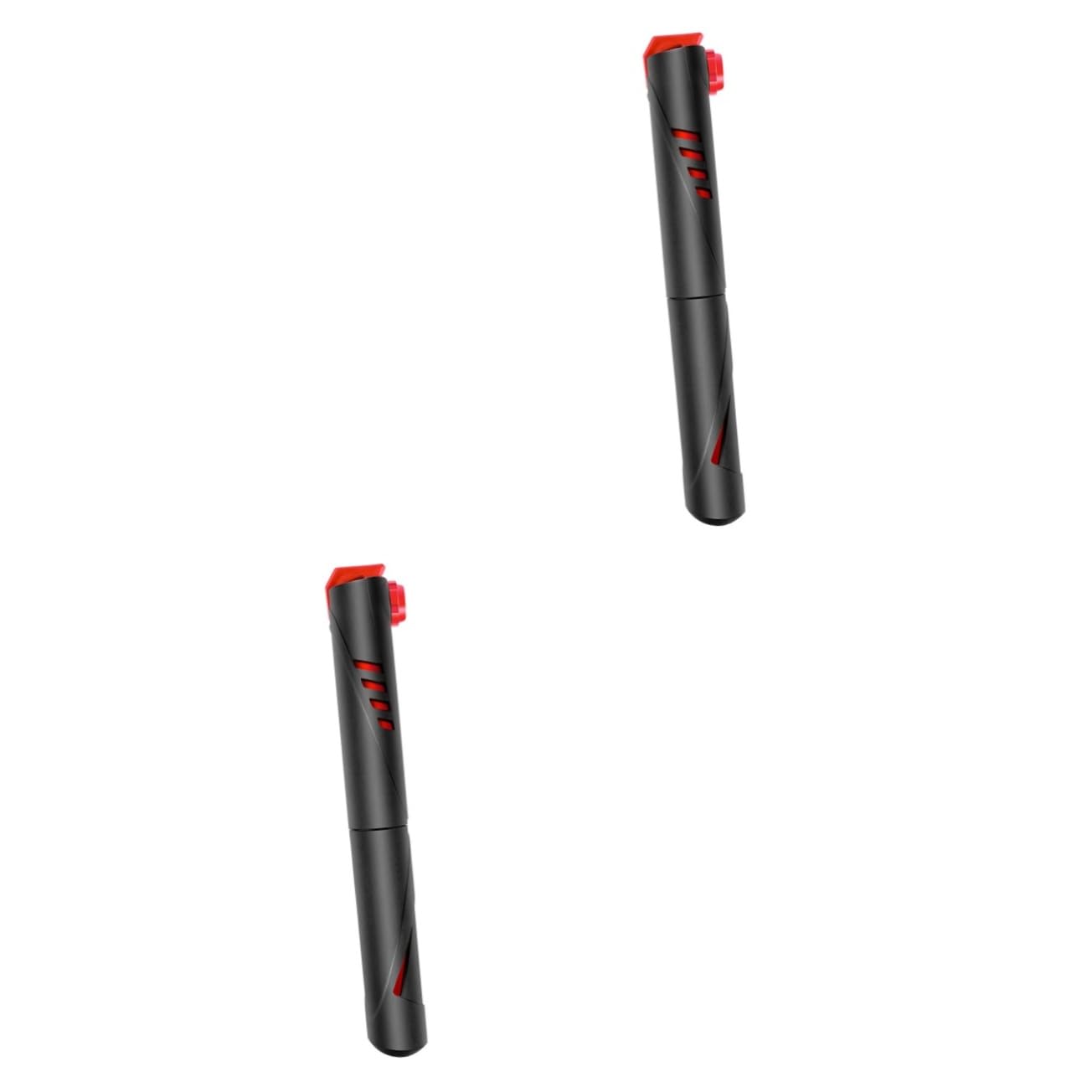 ibasenice 2 Sets Manual Tire Pump 120psi Portable Bike Tire Floor Pump Handheld Inflator