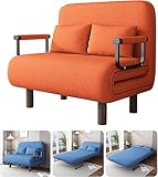 【Fauteuil Relax Convertible 3 en 1 : Canapé, Lit et Siège】Ce fauteuil design se transforme en canapé d'appoint, lit une place ou siège relax en quelques secondes. Idéal pour les petits espaces, studios ou chambres d'amis.
