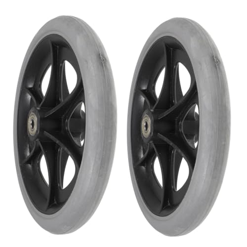 Happyyami 2pièces Roues Avant De Remplacement Pour Lot De Anti-usure Compatible Plupart Des Modèles Pour Usage Intérieur Et Extérieur