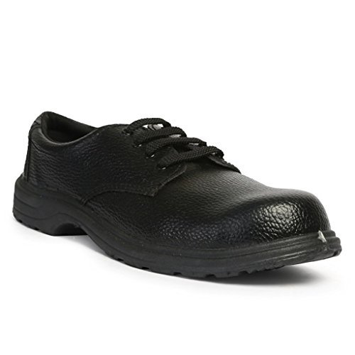 Leather Tech Safety Hillson U-4 PVC Moulded Safety Shoe, Black Size-09