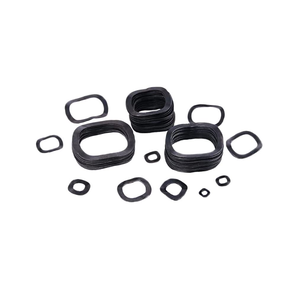 Kit 640 Rondelle A Molla In Acciaio Carbonio - Assortimento Per Bulloni, Viti E Dadi, Antivibranti - Foto 10