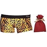 [グレイブボールト] Fuujin メンズ ローライズ ボクサーパンツ ラッピング(赤) 付き 男性 下着 紳士 クリスマス プレゼント ギフト おしゃれ かっこいい M INAZUMA 3052551