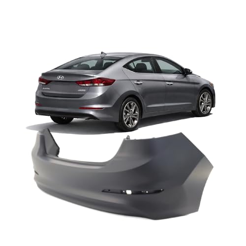 Image of FitParts Compatible with Hyundai Elantra 2017-2018 Rear Bumper Cover