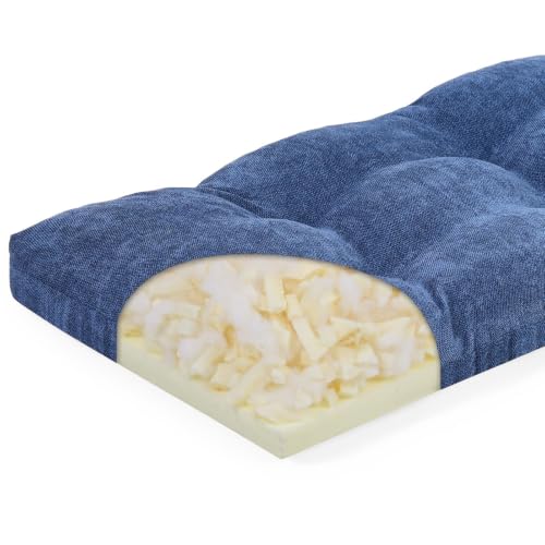 baibu 40 Inch Memory Foam Bench Cushion, Dual-Layer Patent Design Non-Slip Indoor Bench Cushion with...
