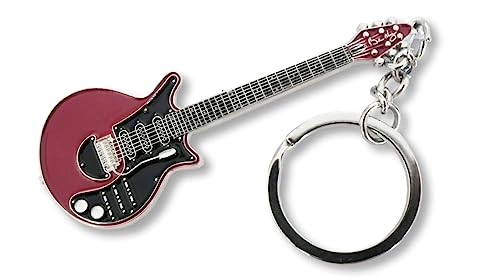 Gifticuffs Brian May-(Queen) Red Special replica guitar keyring