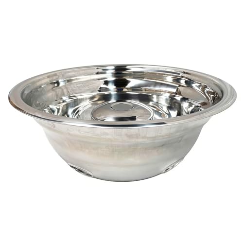 Image of 4pcs 19.5 inch Dually Wheel Simulators for Dodge Ram 4500 /5500 05-11 | 304 Stainless Steel, 10 Lug 5 Hand Bolt On, Front Rear, Screw-On Liners Hub Caps,Wheel Covers