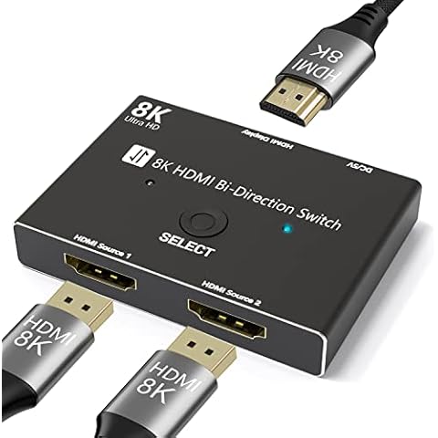 HDMI Switch 2.1 8K Bi-direccional Cover