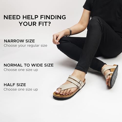 Image of AEROTHOTIC Recovery Slides for Women Cork Footbed Adjustable Straps Sandals