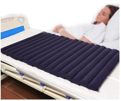 BDXZJ Colchón Antiescaras, Colchón Inflable para Personas Mayores Colchón De Aire De Tira para Úlceras por Presión Y Dolor De Cama Cuidado De Espalda, Caderas Y Cintura 50X50cm