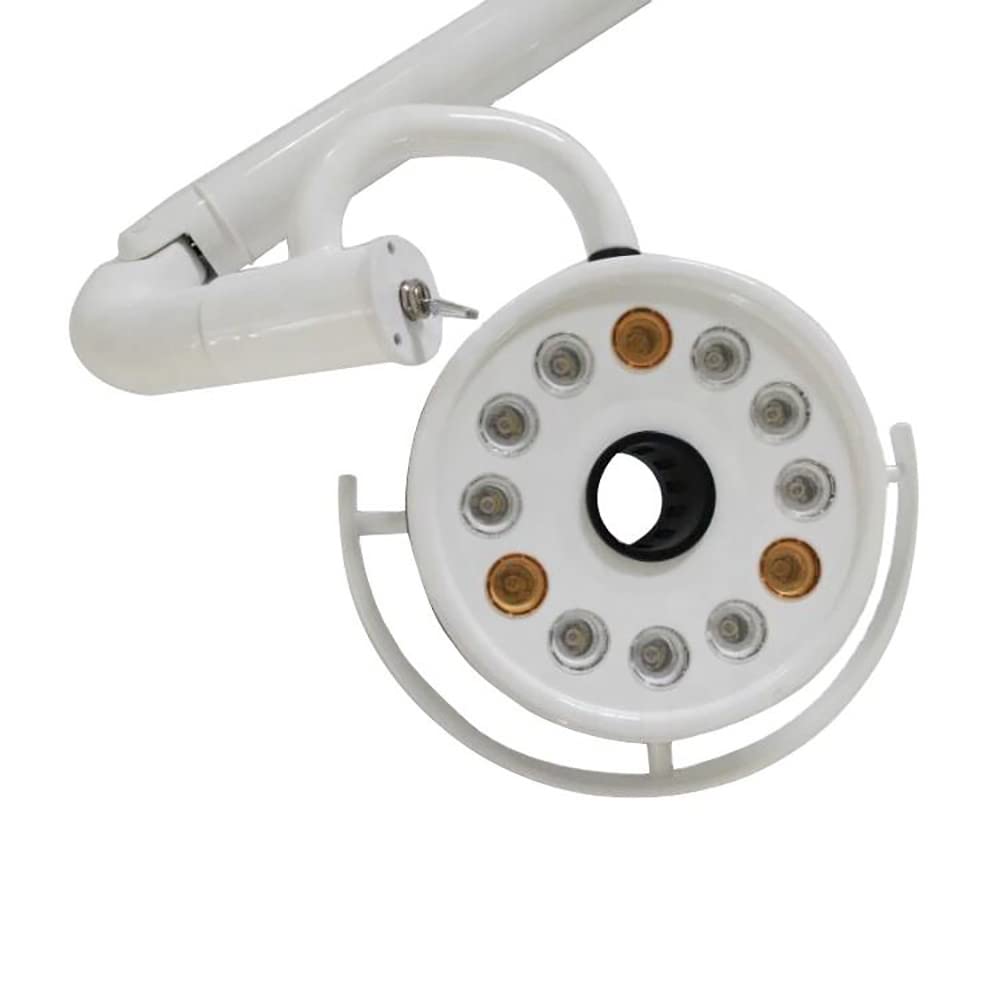 36W LED-Untersuchungsleuchte für chirurgische Eingriffe, schattenfreie Lampe mit 180°-Drehung, Kaltlicht-Untersuchungsleuchte für medizinische Zwecke, Deckenleuchte für gynäkologische, zahnärztliche
