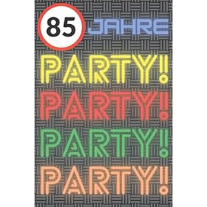 Lustiges Buch als Geschenk zum Geburtstag, Punktiertes Notizbuch, Geschenkidee 85 Jahre: Ideal geeignet als Notizheft…