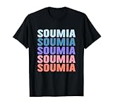 Regalo divertido con nombre Soumia personalizado Camiseta
