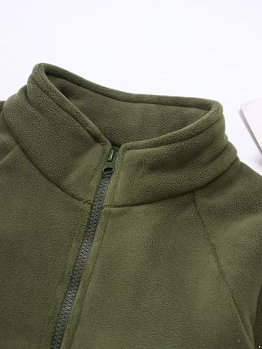 YiZYiF Boys Girls Fleece Full Zip Sweatshirt Sherpa Outwear Ultra Soft Jacket Long Sleeve Warm Coat Outfit4