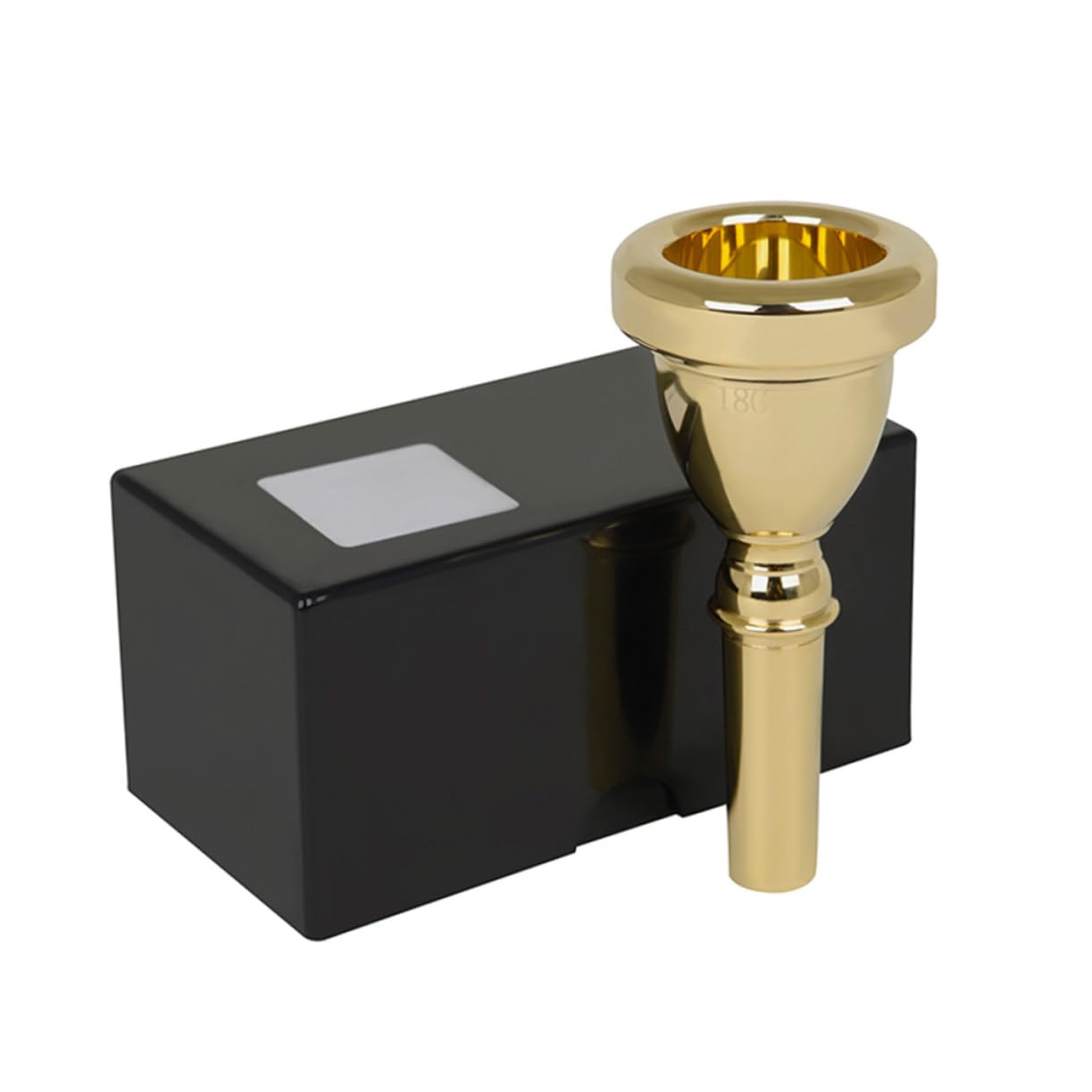 Abaodam Boquilla para Tuba de Latón de 14mm para Principiantes y Músicos Profesionales, Fácil de Quitar Ajuste para Instrumentos de Viento