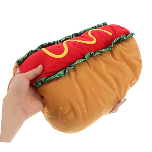 Disfraz Divertido de Perro Hot Dog para Mascotas M miniatura 3