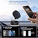 Tirlsy 2025 Upgrated Car Phone Holder, Vacuum Suction Magnet Phone Holder for iPhone 16 15 14 13 12 Pro Max Smartphone, Portable Wireless Smooth Surface Metal, Glass, Wall, Mirror & Car Window, Black