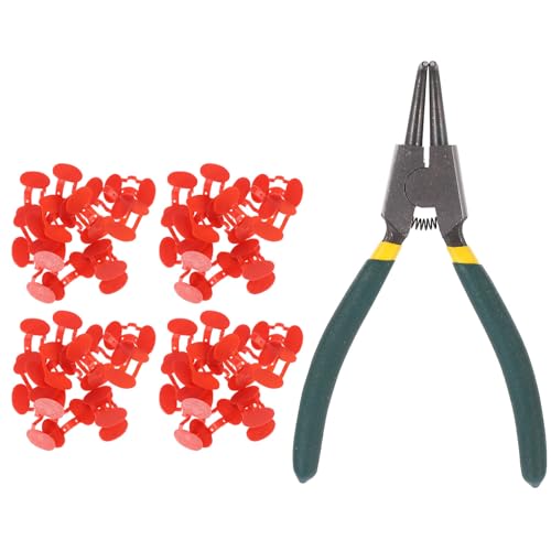 Lunettes anti-picage pour poulets et coqs contre l'agressivité avec kit pince acier