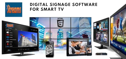 Page de couverture de Digital Signage Software For Smart Tv's | Istreams IPTV