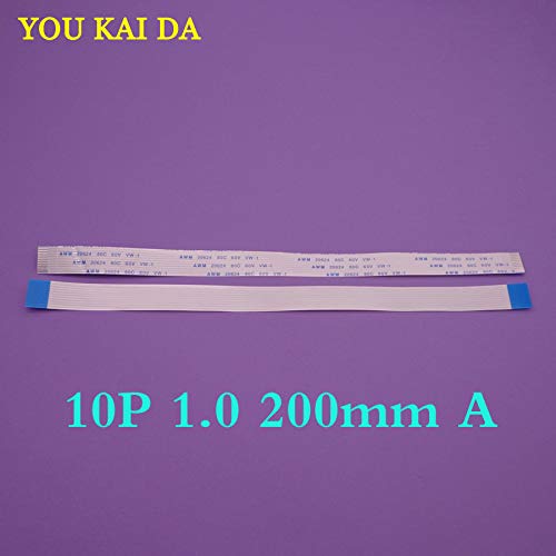 Wiring Connecting Terminals - 100pcs/lot 10pin FFC FPC Flat Flexible Cable 1.0mm Pitch 10 pin Forward Length 200mm Width 11mm 10p Ribbon Flex Cable