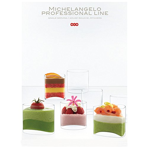 Vasos de vidrio modernos 140 ml paquete de 6 miniatura 3