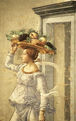 Tableaux Femme portant des fruits Domenico Ghirlandaio impression toile