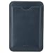 Produktbild Case-Mate MagSafe Karten Leder Wallet für Apple iPhone 13 Kartenhalter [MagSafe Wallet aus veganem Leder | Extra starker Magnet | iPhone Wallet für Ausweis/Kreditkarte/Bargeld] - Admiral Blau