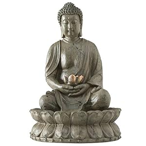 Boltze LED Buddha Tischbrunnen BB52